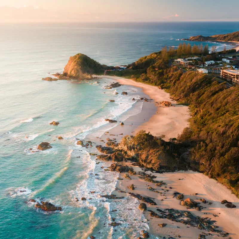 Photo of the coast near Port Macquarie
